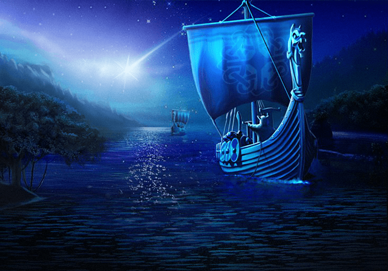 Viking ship drakkar
