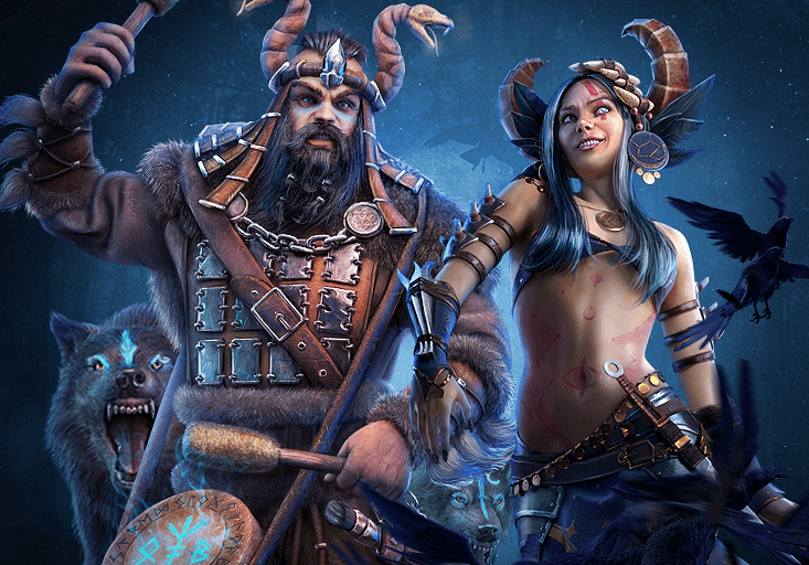 Shamans in Vikings: War of Clans