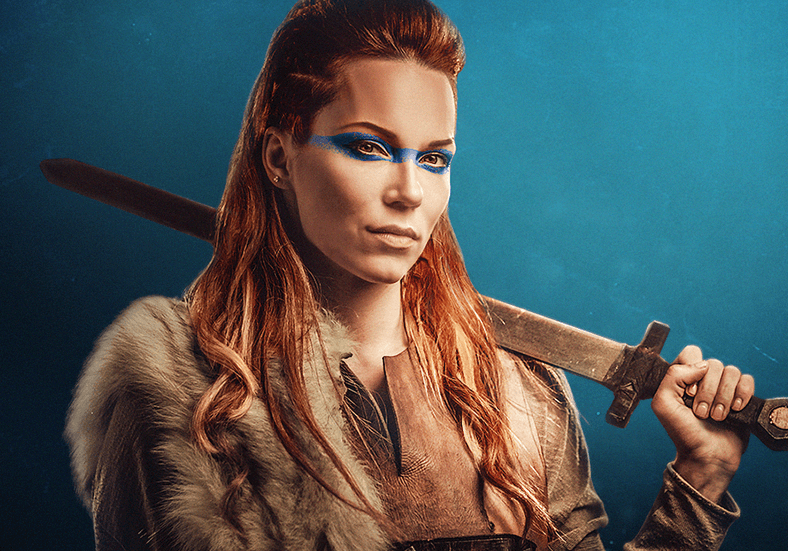 Viking warrior woman