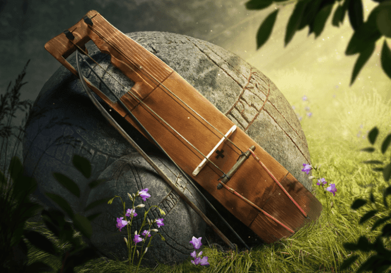 Viking musical instruments. Part 2. String instruments the talharpa