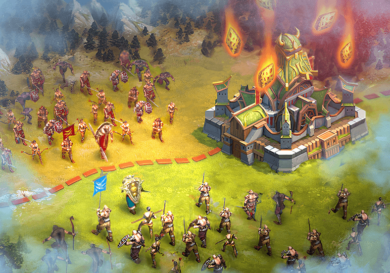 Royaumes et Clans dans Vikings War of Clans